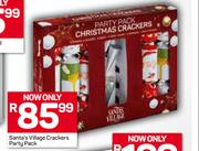 Santa's Village Crackers Party Pack
