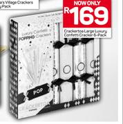 Cracker To A Large Luxury Confetti Cracker 6 Pack