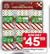 Santa's Village Crackers 6 Pack