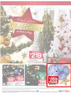 Pick n Pay : Find Your Christmas (04 Nov - 29 Dec 2019), page 32