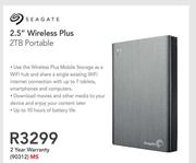 Seagate 2TB Portable 2.5" Wireless Plus