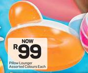 Pillow Lounger Assorted Colours-Each