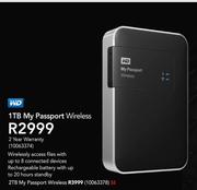 WD 1TB My Passport Wireless Hard Drive