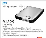 WD 2TB My Passport For Mac