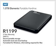 WD 1.5TB Elements Portable Hardrive