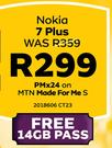 Nokia 7 Plus LTE-On MTN Made For Me S