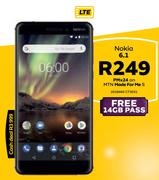 Nokia 6.1 LTE-On MTN Made For Me S