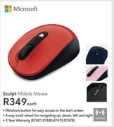 Microsoft Sculpt Mobile Mouse-Each