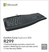 Microsoft Comfort Curve Keyboard 3000