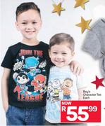 Boy's Character Tee-Each