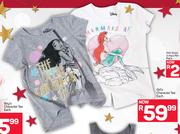 Girl's Character Tee-Each