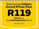 Samsung Galaxy Grand Prime Plus LTE-On My MTNChoice Flexi R110