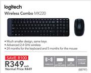 Logitech Wireless Combo MK220