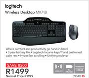 Logitech Wireless Desktop MK710