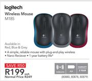 Logitech Wireless Mouse M185-Each