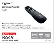 Logitech Wireless Presenter R400