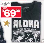 Men's Graphic Printed Tee