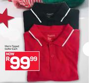 Men's Tipped Golfer-Each