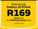 Samsung Galaxy J5 Prime LTE-On My MTNChoice Flexi R110