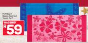PnP Beach Basics Assorted Towels-Each