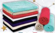 PnP Bath Sheet Assorted Colours-90cm x 150cm Each