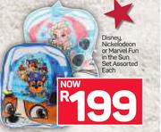 Disney Nickelodeon Or Marvel Fun In The Sun Set Assorted-Each