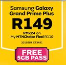Samsung Galaxy Grand Prime Plus LTE-On My MTNChoice Flexi R110