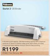 Fellowes Starlet 2 120 Binder
