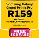 Samsung Galaxy Grand Prime Pro LTE-On My MTN Choice Flexi R110