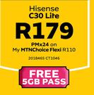 Hisense C30 Lite LTE-On My MTN Choice Flexi R110