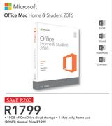 Microsoft Office Mac Home & Student 2016