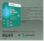 Kaspersky Total Security 2016 Multi-Device (3 PC 1 Year)