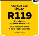 MTN ShareLink MW40 LTE-On My MTNChoice 1GB