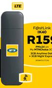 MTN FastLink IK40 LTE-On My MTNChoice 3GB