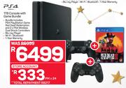 PS4 1TB Console With Game Bundle