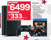 PS4 1TB Console With Game Bundle