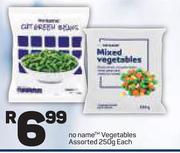 No Name Vegetables Assorted-250g Each