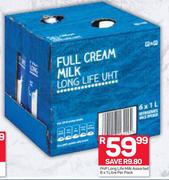 PnP Long Life Milk Assorted-6x1Ltr Per Pack