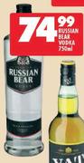 Russian Bear Vodka- 750ml