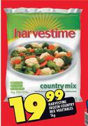 Harvestime Frozen Country Mix Vegetables - 1kg