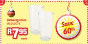 Drinking Glass-Each