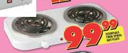  Essentials Twin Spiral Hot Plate