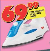 Essentials 1600W Dry / Steam Iron 
