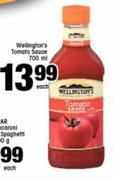 Wellington's Tomato Sauce-700ml