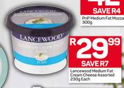 Lancewood Medium Fat Cream Cheese-230g Each