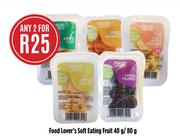 Food Lover's Soft Eating Fruit-2 x 40g/80g