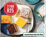 Assorted Home Style Tart Slices-For 2