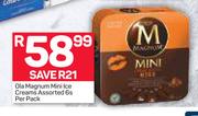 Ola Magnum Mini Ice Creams-6's Per Pack