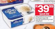 Dairymaid Country Fresh Ice Cream-1.5/ 1.8Ltr Each