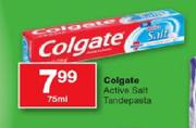 Colgate Active Salt Tandepasta-75ml